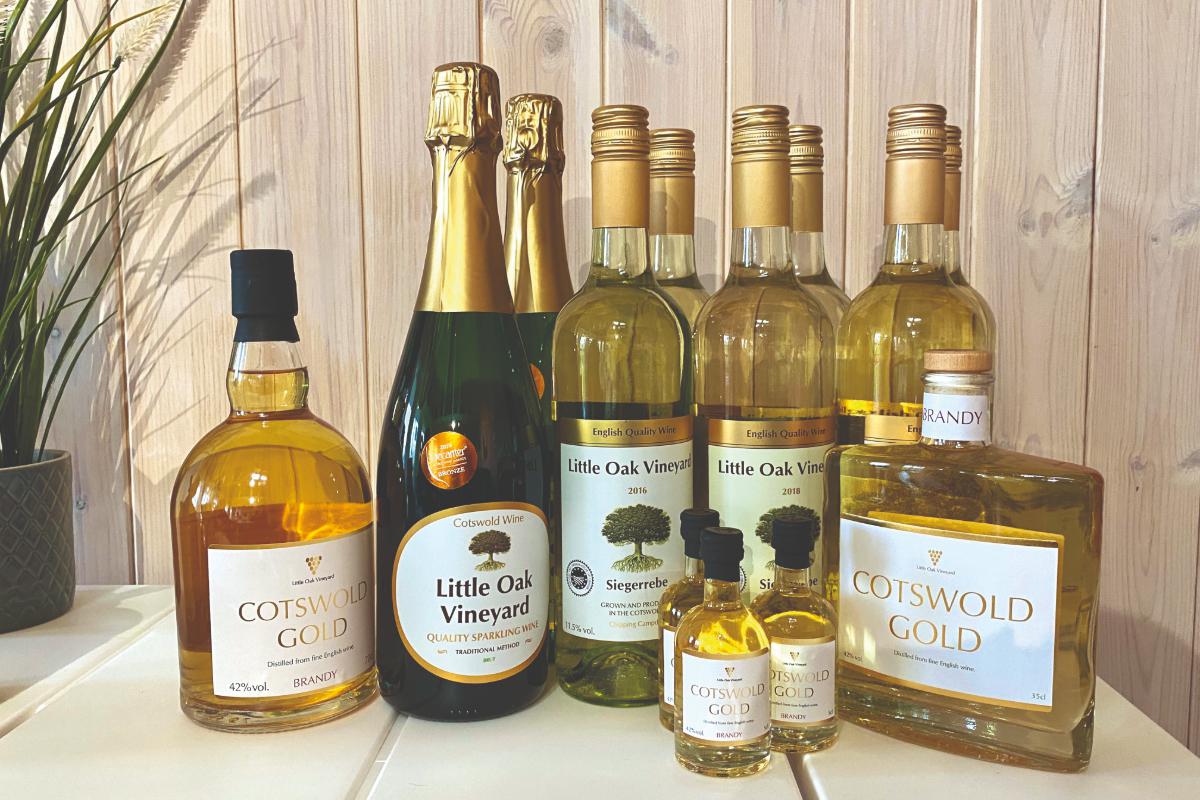 Cotswold Gold Brandy from Little Oak Vineyard