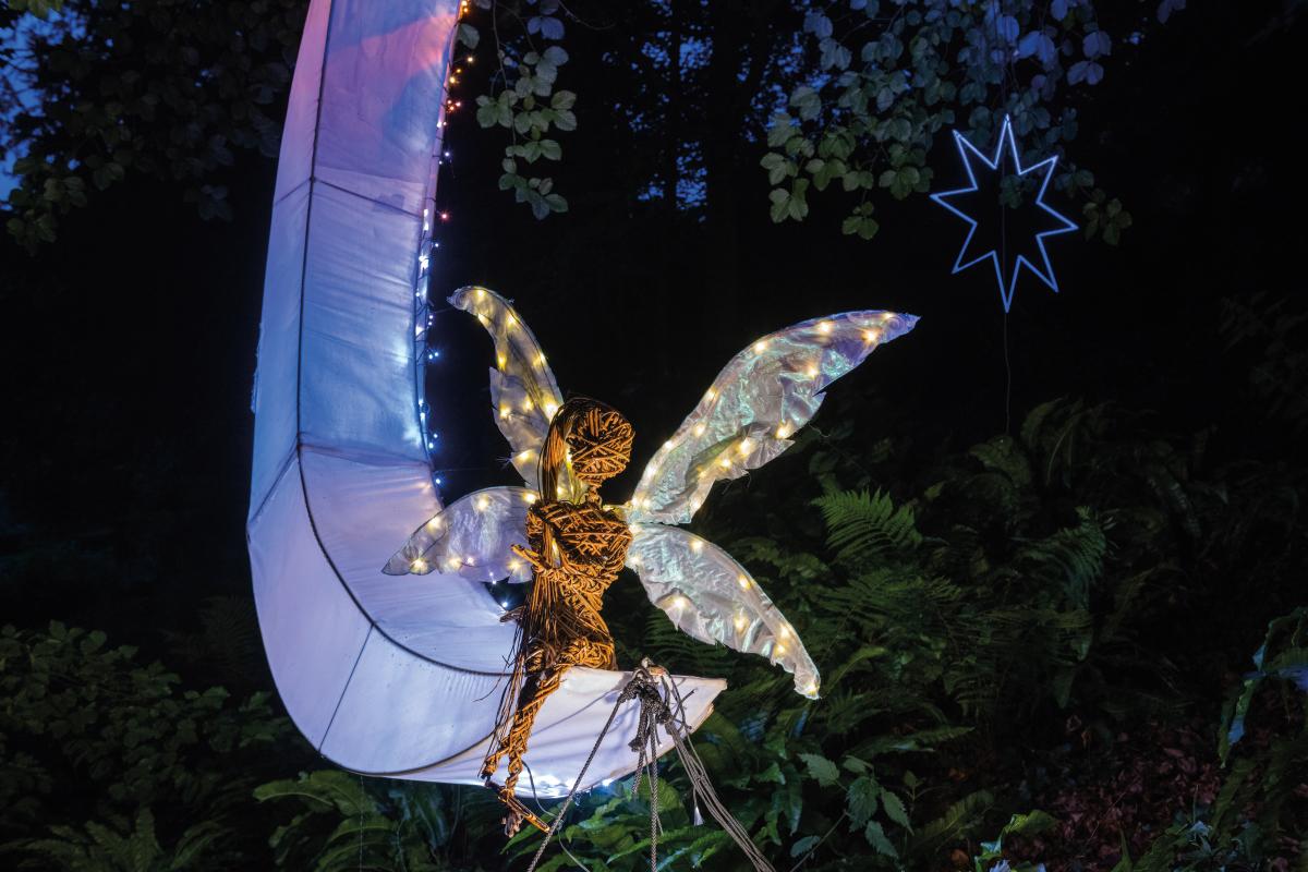 Light Fever, Painswick Rococo Garden, fairy