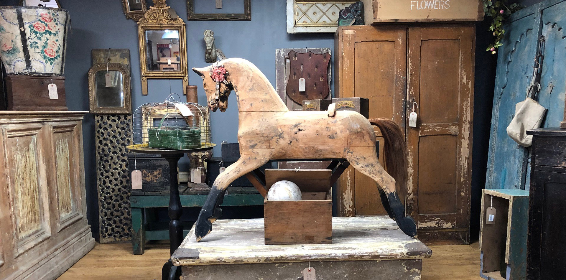 Malthouse Collective rocking horse